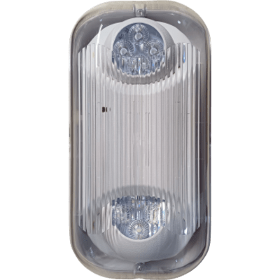 SFIRE - Luminaria de Emergencia LED Impermeable / Versión CL para Clima Frío (-20°C) / Montaje Pared y Techo / 630 lm