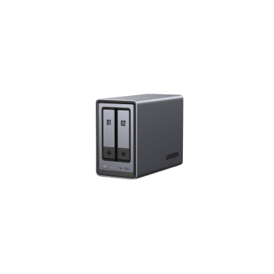 UGREEN - NASync DXP2800 | SO UGOS Pro |  Intel N100 12th Gen Intel® 4 Core™ | 2 Bahías SATA hasta 48TB | 2-Bahias (M.2 NVMe) hasta 16TB | 8GB DDR5 (Exp. a 16GB) | Ethernet 2.5G  | HDMI 4K | 2* USB2.0 | 1*USB 3.2Gen | 1* USB 3.2Gen2 | 1*USB-C 3.2Ge