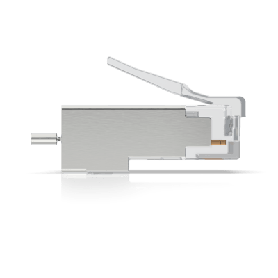 UBIQUITI - Paquete de 100 Conectores RJ45 Blindados Diseñados para Cables Ethernet UISP (UISP Cable Pro y Cable Carrier)