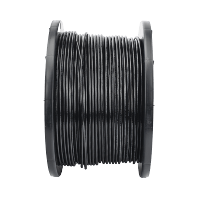 PANDUIT - Bobina de Cable UTP de 4 Pares OSP (Planta Externa), Cat6 de Rango Extendido, 22 AWG, Color Negro, 305 Metros (1000 Pies).