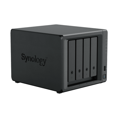 SYNOLOGY - NAS Dispositivo de Protección de Datos Synology ActiveProtect DP340 | 14.5 TB de Capacidad de Copia de Seguridad | RAID 5 con 4 HDD de 8 TB | RAID 1 con 2 SSD de 400 GB | Puerto RJ-45 de 10 GbE | Protección contra Ransomware | Inmutabilidad