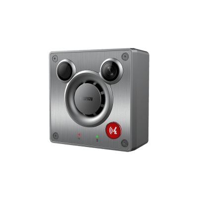 FANVIL - Video Intercom IP para Exterior / Cámara 4 Megapixel (1080p) / HDR e Iluminación IR / Altavoz 5W y Doble Micrófono con Reducción de Ruido / Panel Acero Inoxidable y Cuerpo Aluminio / IP66 e IK10 / PoE+ / 2 Líneas SIP