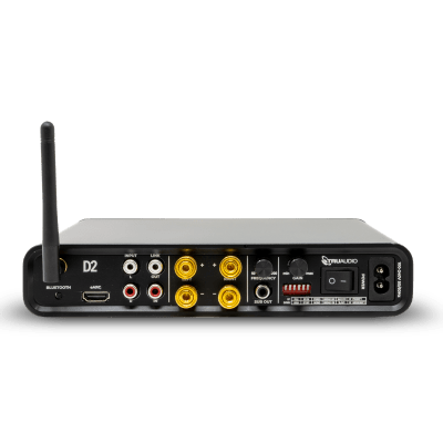 TRUAUDIO - Amplificador de 2 canales | 100 W | HDMI eARC | Bluetooth