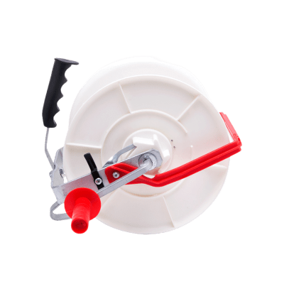 SFIRE - Carrete para Cerco Eléctrico / 260 x 360 mm (10.2 x 14.2 in) / Material PP y Metal / 1.7 kg / 3 Colores / Resistencia Mecánica Superior