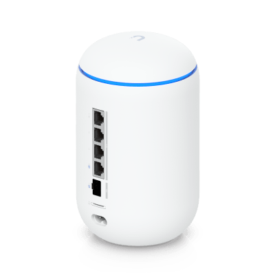 UBIQUITI - Dream Router 7 Cloud Gateway de 10G de Escritorio con WiFi 7 Integrado, Switch de 4 Puertos, Almacenamiento microSD y Compatibilidad Total con Full Stack UniFi