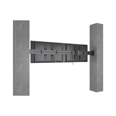 EPCOM INDUSTRIAL - Sistema de Montaje en Pared / Rieles 2000 mm (78.7 in) / Estructura Modular / Soporte Ajustable / Incluye Herramientas y Tornillería Completa