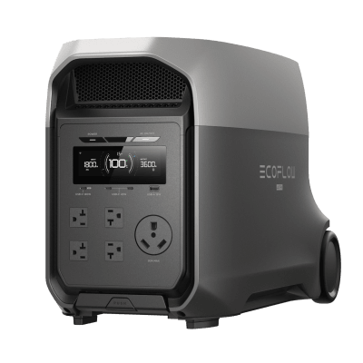 ECOFLOW - Estación de Energía Portátil EcoFlow DELTA 3 ULTRA, 3072Wh, Batería LiFePO4, Salida 3600W (Surge 7200W)