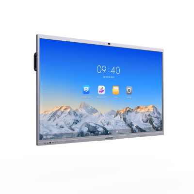 HIKVISION - Pantalla Interactiva Touch de 75" Android 13 / Google Suite Preinstalado con Certificación EDLA / Cámara Web 8 MP / Resolución 4K / Bocinas Integradas / Entradas HDMI y VGA / Incluye 2 Lápices para Escribir