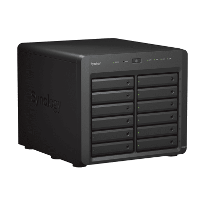 SYNOLOGY - Servidor NAS Synology DiskStation DS3622xs+ | 12 Bahías | Intel Xeon 6 Núcleos | 16 GB DDR4 ECC | 10GbE RJ-45 | Expansión Hasta 36 Bahías | RAID F1, 0, 1, 5, 6, 10 | Caché NVMe SSD .