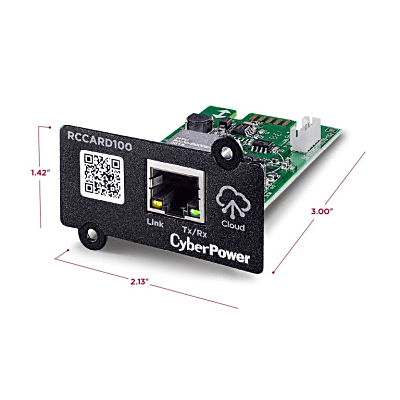 CYBERPOWER - Tarjeta de Monitoreo Remoto para UPS CyberPower Modelos PR, OL, OR  y PDUs con Tarjeta de Expansión