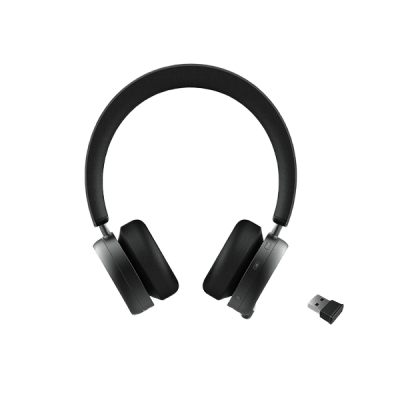 FANVIL - Auricular Inalámbrico LINKVIL DH50-B con Bluetooth 5.4 y Micrófono Retráctil con Cancelación de Ruido