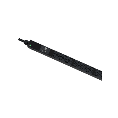 PANDUIT - PDU G6 Monitoreable (MI) para Distribución de Energía, Enchufe de Entrada NEMA L6-30P, Con 32 Salidas C13 y 6 C19, de Instalación Vertical, 208 Vca, 30 Amp