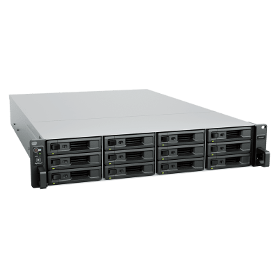 SYNOLOGY - Servidor de Almacenamiento Synology SA3400D | Alta Escalabilidad | 12 Bahías SAS | Doble Controlador | Hasta 192 TB (576 TB Expandido) | 3,500/2,900 MB/s Lectura/Escritura | RAID F1, 0, 1, 5, 6, 10.