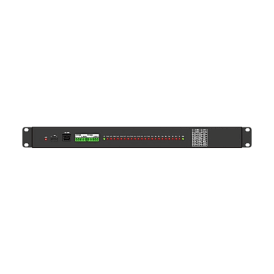 HIKVISION - Detector de Señal de Semáforo/ 22 Canales AC 100-240V / 4 Interfaces RS-485 / Salida DC 5V 2A / Conmutador de 5 Pines / LED de Estado / Protección de Voltaje