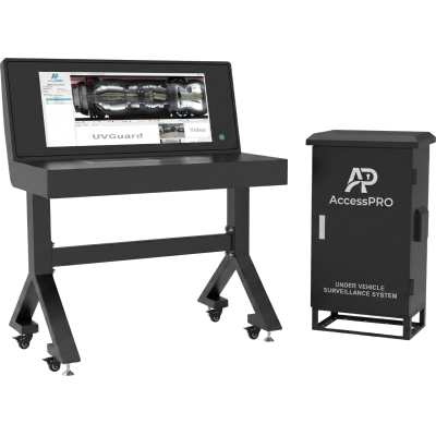 ACCESSPRO - Sistema de Escaneo Subvehicular / Resolución 10000×4096 / Dual Mode Area Scan + Line Scan / LPR >99.9% / IP68 / -40°C a +70°C