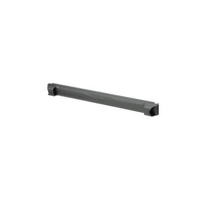 PANDUIT - Tapa Ciega Estándar de 19in, Compatible con Racks con Rieles de Orificio Roscado, Instalación sin Herramienta, Plano, 1 UR, Color Negro