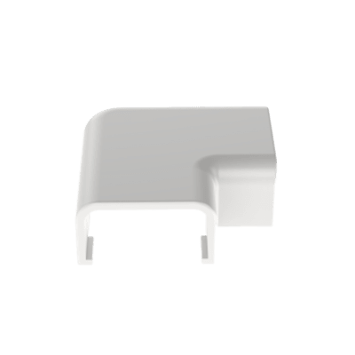 PANDUIT - Conexión en ángulo recto "L", para uso con canaleta LD3, material ABS, Color Blanco