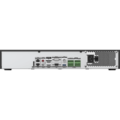 HIKVISION -  [AcuSeek] NVR 32 Megapixel (8K) / 16 Canales IP / 8 Bahías de Disco Duro / 2 Tarjetas de Red / Soporta RAID / HDMI en 4K / Soporta POS / Reconocimiento Facial / Bases de Datos / Hasta 100,000 Fotografías / AcuSearch