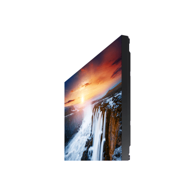SAMSUNG ELECTRONICS - Pantalla Profesional LED de 55" para Video Wall, Full HD (1080p), HDMI/DP / 700 nits /  Bisel Ultra Delgado de 0.44mm. Compatible con montajes VESA