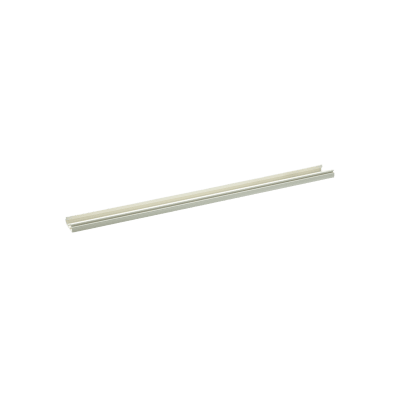 PANDUIT - Base para canaleta T-45, de PVC rígido, con orificios perforados para montaje, 60.3 x 18.5 x 3000 mm, Color Blanco Mate