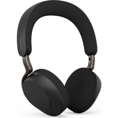 JABRA - Headset Empresarial Inalámbrico / Bluetooth 5.3 / AI Jabra ClearVoice™ / ANC Adaptativo Avanzado / On-Ear Ultraligero 180g / Hasta 22h Llamadas / 110h Música / Certificado Microsoft Teams-Zoom-Google Meet / Busylight 360° / Auracas