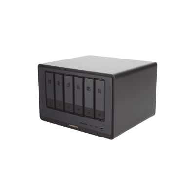 UGREEN - NAS UGREEN NASync DXP6800 Pro / Intel Core i5-1215U 10 Núcleos / 6 Bahías SATA + 2 M.2 NVMe / 2 Puertos Thunderbolt 4 / 2 Puertos 10GbE / 8K HDMI / PCIe 4.0 x4 / DDR5 Hasta 64GB / Compatibilidad Multiplataforma