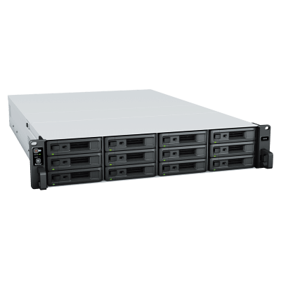 SYNOLOGY - Servidor de Almacenamiento Synology SA6400 | 12 Bahías | Escalable hasta 108 Bahías | AMD EPYC 7272 | 32 GB DDR4 ECC | 10GbE RJ-45 | RAID F1, 0, 1, 5, 6, 10.