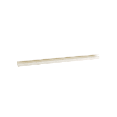 PANDUIT - Canaleta LD10 de PVC rígido, con cinta adhesiva para instalación sin herramientas, de 38.4 x 24 x 2438 mm, Color Blanco Mate