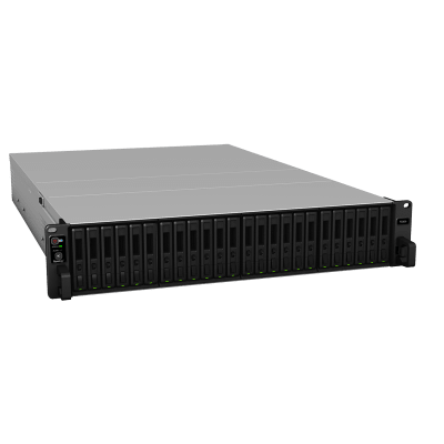 SYNOLOGY - NAS Todo Flash / 24 Bahías / Intel Xeon 12 Núcleos / 16 GB RAM Ampliable a 128 GB / 195,000 IOPS / 10 GbE / 72 Unidades con Expansión / 2.1 GHz