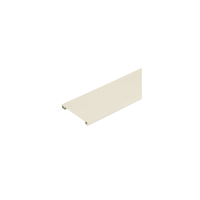 PANDUIT - Cubierta para canaleta T-70, de PVC rígido, 70.1 x 9.1 x 1800 mm, Color Blanco Mate