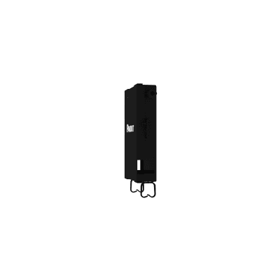 PANDUIT - Caja de Conexión de Fibra Óptica, Para Montaje en Pared, Acepta 1 Placas FAP o FMP, Hasta 24 Fibras, Color Negro