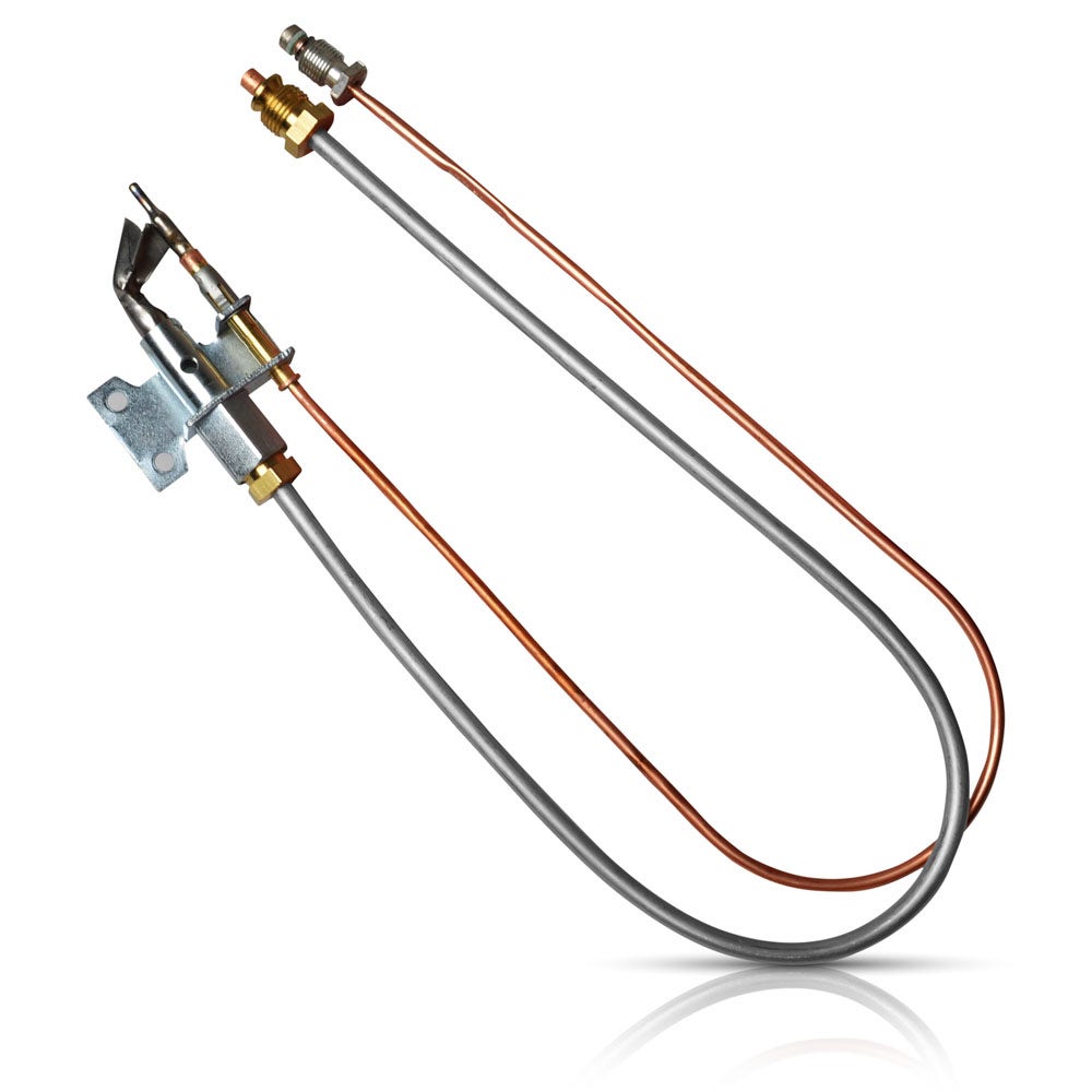IUSA - Conjunto termopar para calentador de agua 18" para gas L.P. o natural