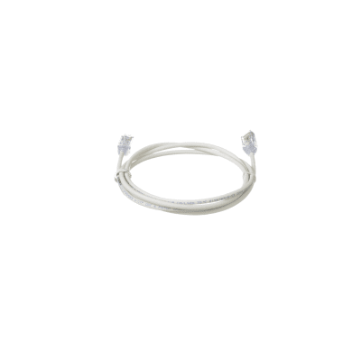 PANDUIT - Cable de Parcheo TX6, UTP Cat6, Diámetro Reducido (28AWG), Color Blanco Mate, 4.57 Metros (15 Pies)