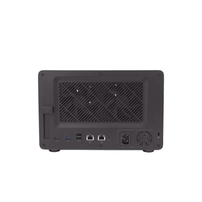 UGREEN - NAS UGREEN NASync DXP6800 Pro / Intel Core i5-1235U 10 Núcleos / 6 Bahías SATA + 2 M.2 NVMe / 2 Puertos Thunderbolt 4 / 2 Puertos 10GbE / 8K HDMI / PCIe 4.0 x4 / DDR5 Hasta 64GB / Compatibilidad Multiplataforma