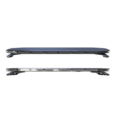 SIGNALPRO - Barra de luces LED de 48", 216 LED, Dual Color, Programable, Rojo/Azul/Ámbar/Claro, Ideal para Equipar Unidades de Seguridad Publica con Domos Negros