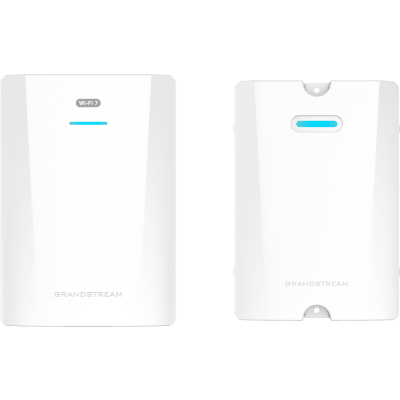GRANDSTREAM - Punto de Acceso Wi-Fi 7 para Pared / GWN7670WM / MIMO 2x2:2 DL-UL OFDMA / Modulación 4096 QAM / 2.5G Ethernet PoE+ / Hasta 256 Clientes / QoS Avanzado / Cobertura 175 mts / Gestión Integrada y en la Nube