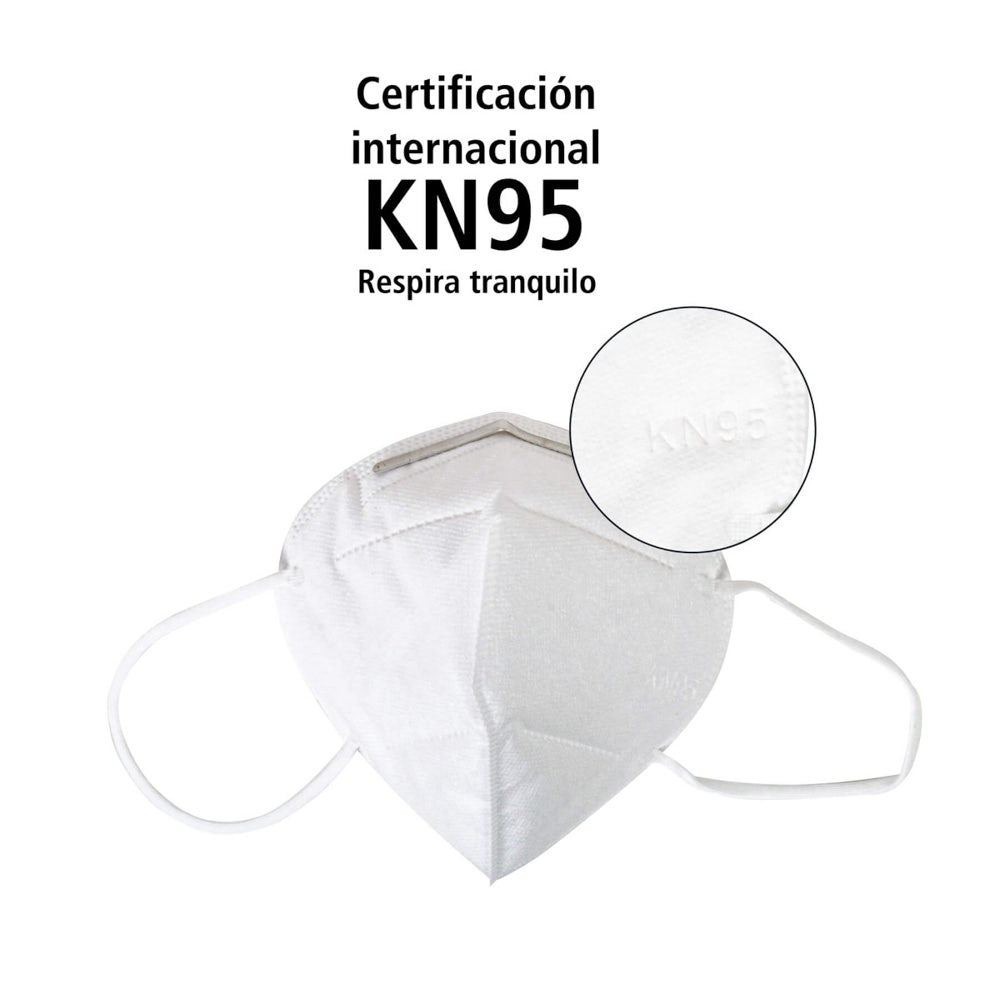 IUSA - Cubrebocas Kn95 con 5 capas de protección certificado por FDA