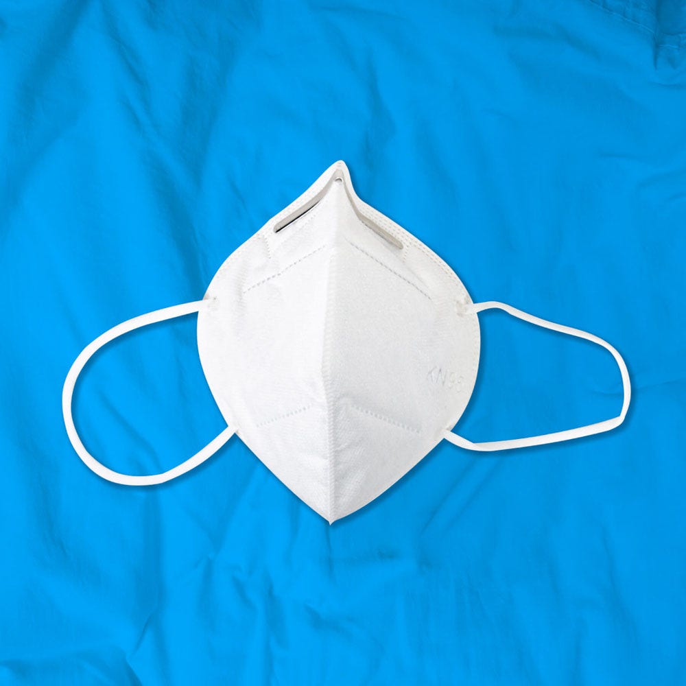 IUSA - Cubrebocas Kn95 con 5 capas de protección certificado por FDA