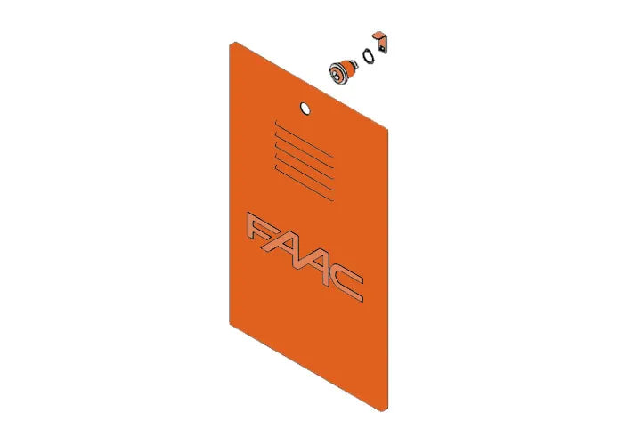 FAAC - TAPA PARA 884