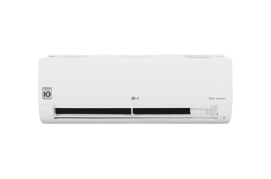 LG ELECTRONICS - Aire Acondicionado LG DualCool Inverter Enfriamiento 12000 BTU/h Compresor Dual Inverter Color Blanco