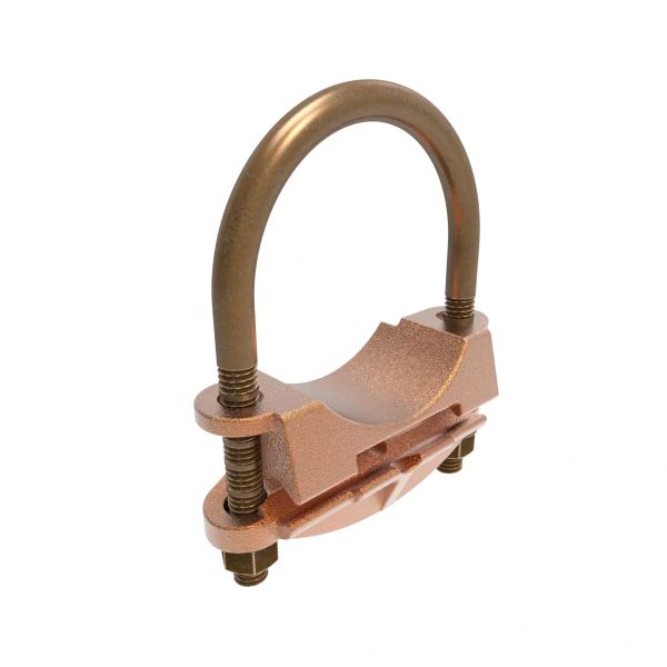 HUBBELL BURNDY - Conector de Puesta a Tierra QIKLUG / Cobre Estañado / Para Conductores de Cobre Sólido y Trenzado 6 AWG-3/0 AWG / UL486A-B / Dimensiones 2.00 x 0.80 x 1.56 in (5.08 x 2.03 x 3.96 cm) / Orificio 0.33 in (8.38 mm)