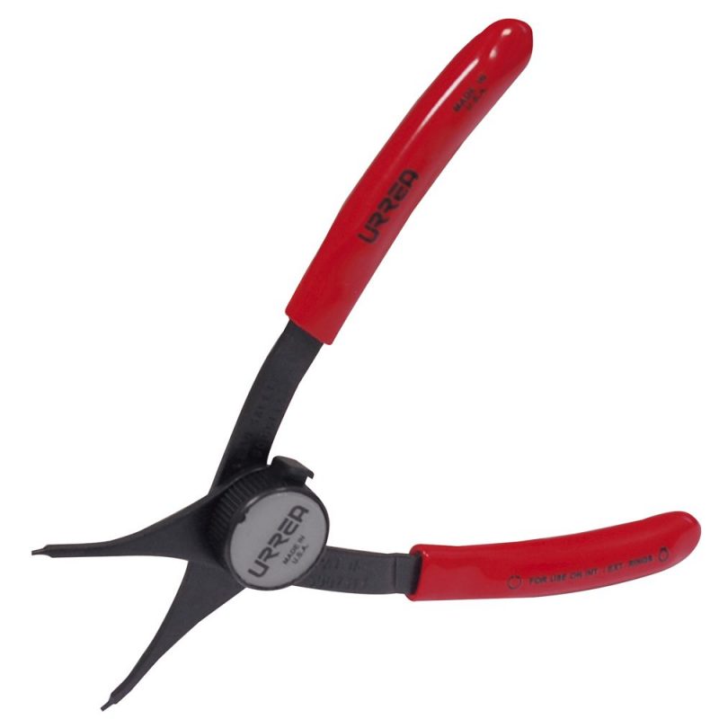 Pinza para anillos de retención convertibles con perilla .070 ángulo de 0°