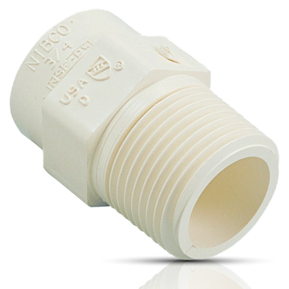 IUSA - Adaptador de cpvc tipo macho 19 mm (3/4")