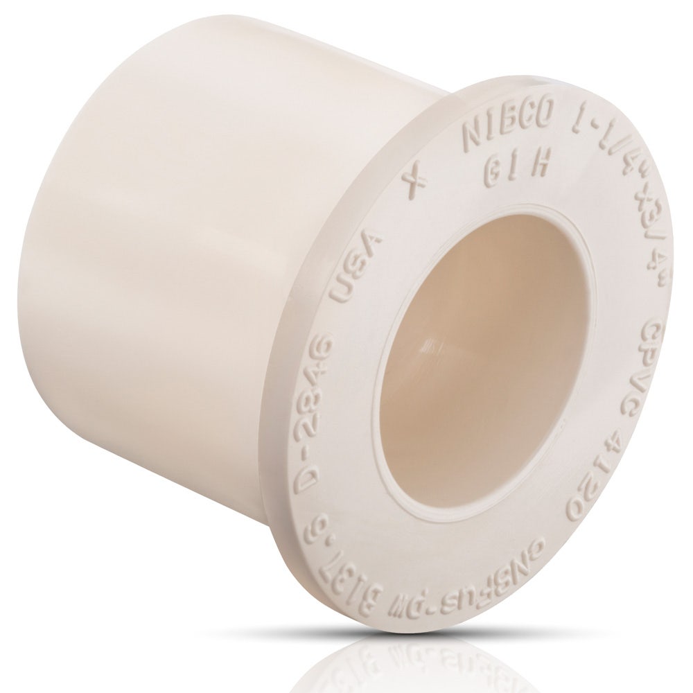 IUSA - Reducción bushing de CPVC 25 mm (1”) x 13 mm (1/2”)