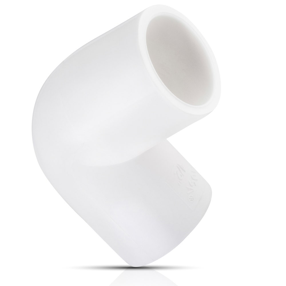 IUSA - Codo 90° de pvc 13 mm (1/2”)