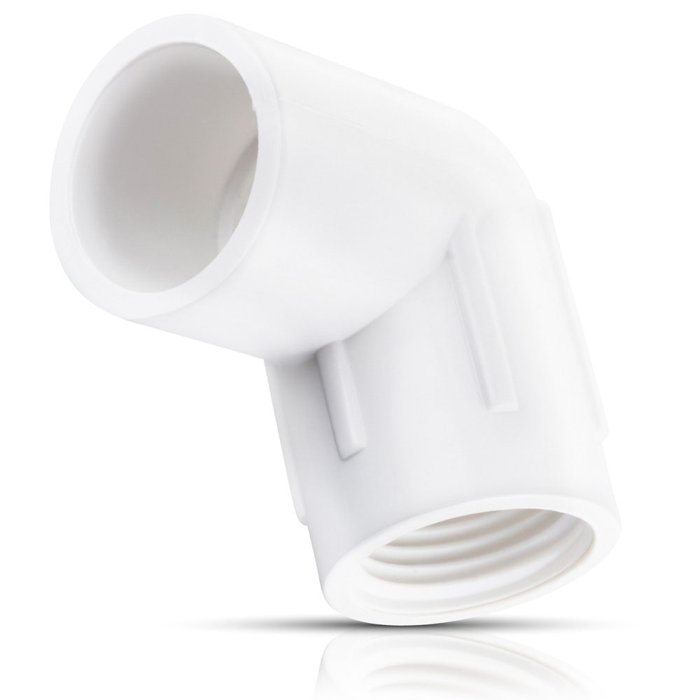 IUSA - Codo 90° de pvc tipo hembra 25 mm (1”)