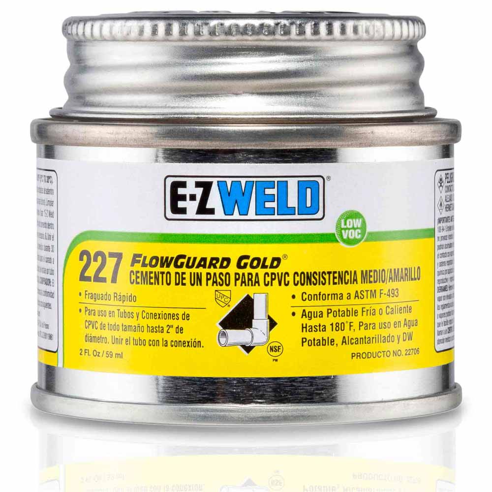 IUSA - Cemento amarillo para cpvc-cts modelo 227 de 475 ml