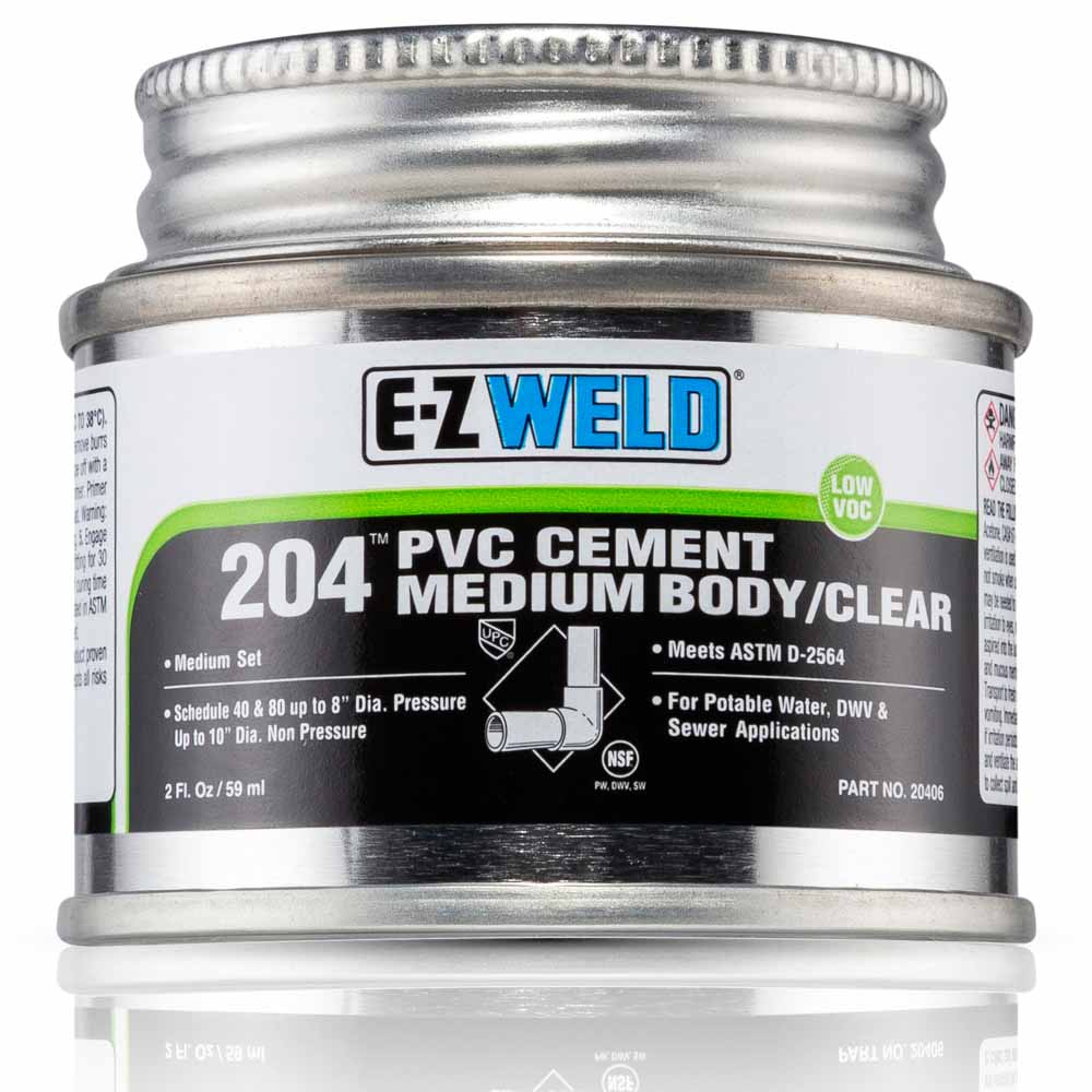 IUSA - Cemento transparente para pvc c-80 modelo 204 de 60 ml