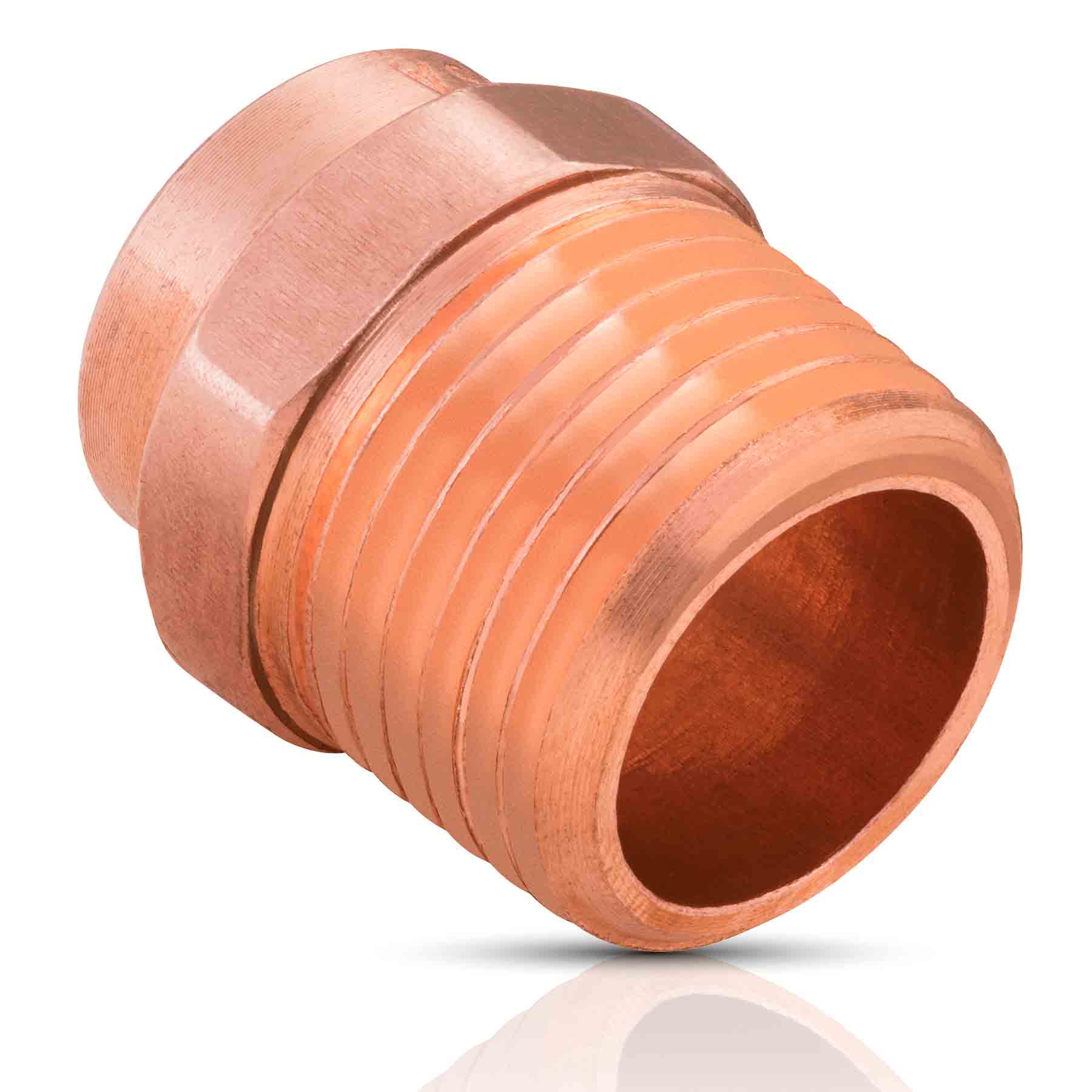 IUSA - Conector de latón con rosca exterior iusa 1/2”
