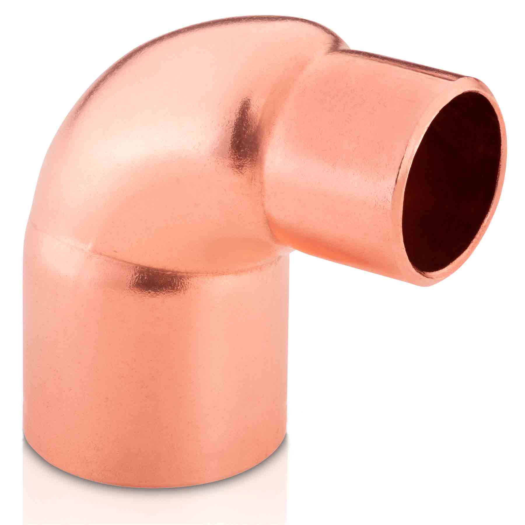 IUSA - Codo de cobre 90° reducido nibco 3/4” x 1/2”